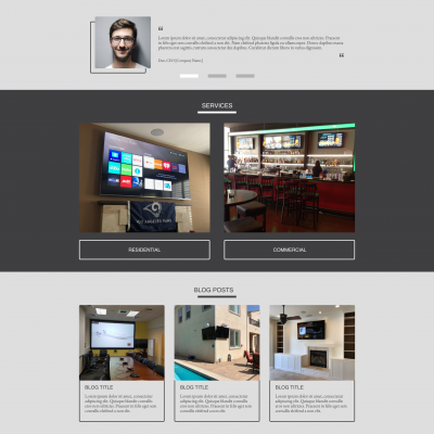 Paragraph modular system for SCV Audio Video.